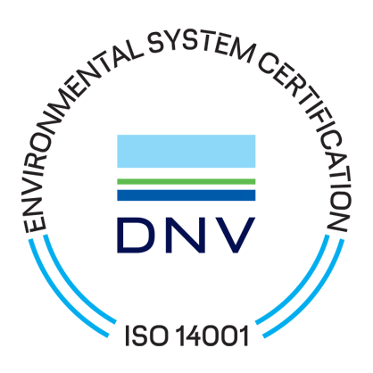 DNV ISO-14001 certified